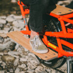 yuba bikes spicy curry red sideboards bamboo feet