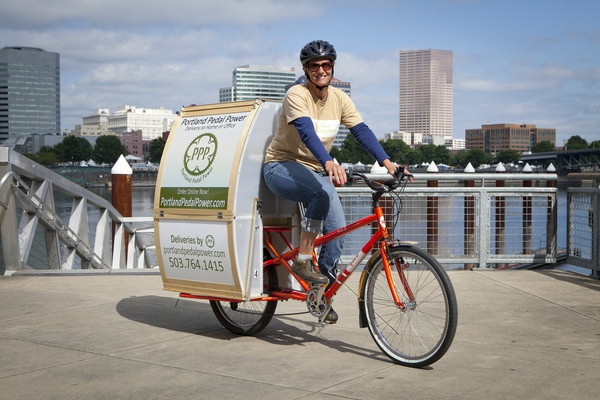 cargo bike portland powered