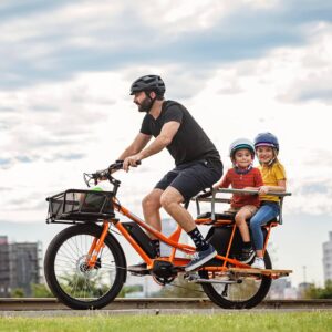 Yuba Cargo Bike Kombi E5 Carry Kids
