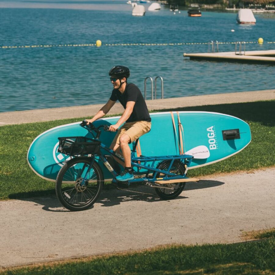 Yuba bikes: Surf's Up Add-on while riding