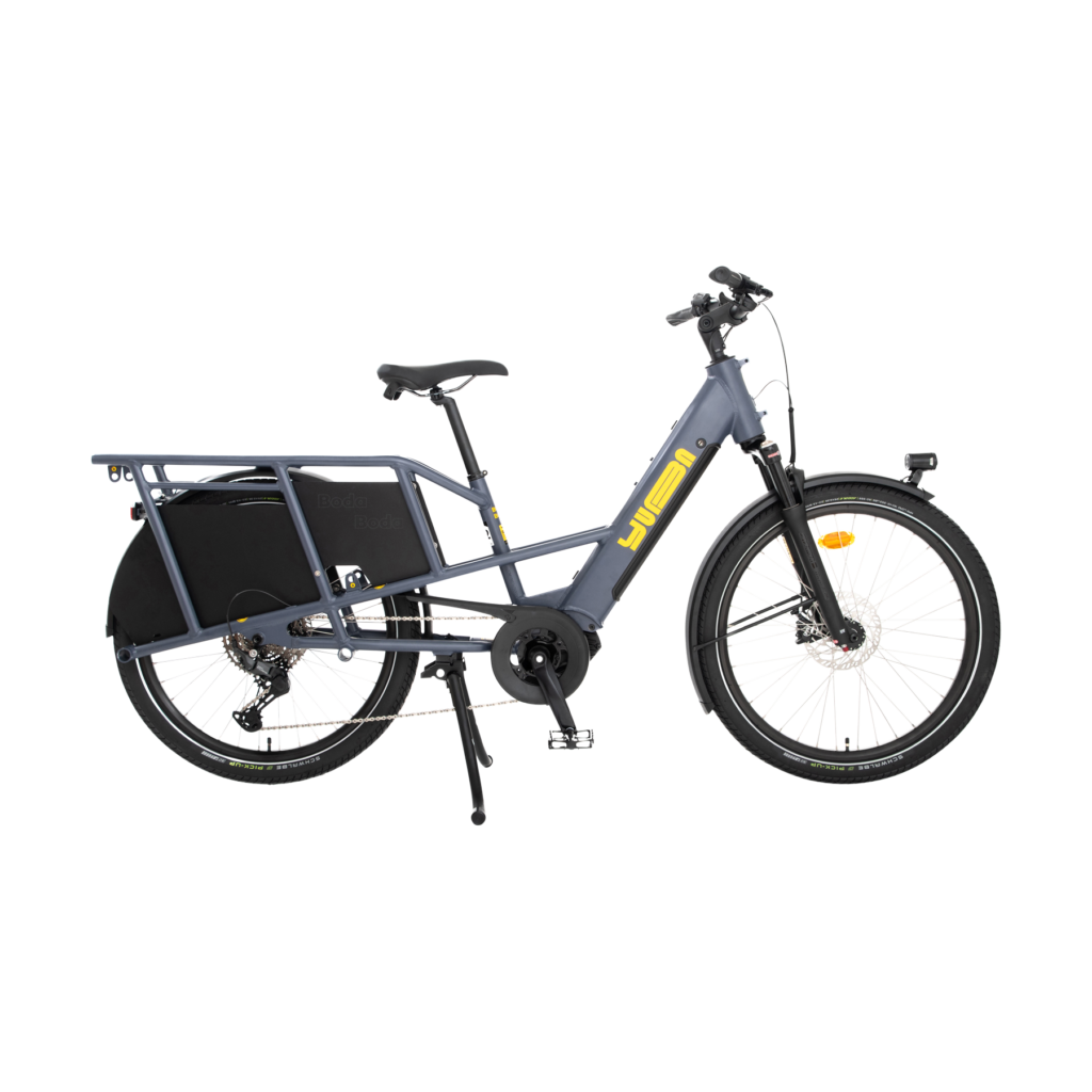 Yuba Boda Boda Electric Cargo Bike Iconic Commuter, Made Better.